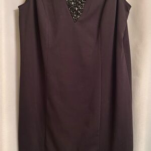 INC International Concepts Black Sleeveless Dress